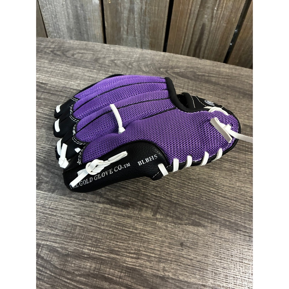 Rawlings Players Series 10 Inch Youth Baseball Glove Purple Black PL10PUR
